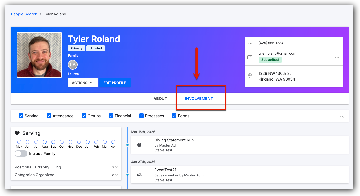 Learning about Your Pushpay ChMS Profile
